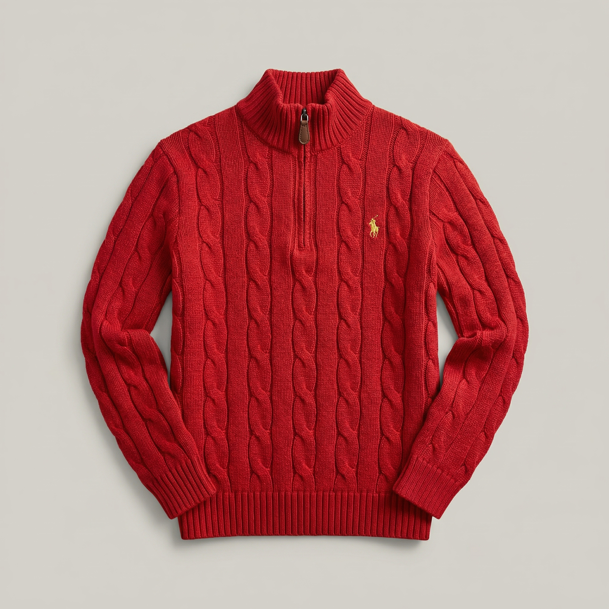 Sweater Polo Ralph Lauren Cable Knit Half Zip