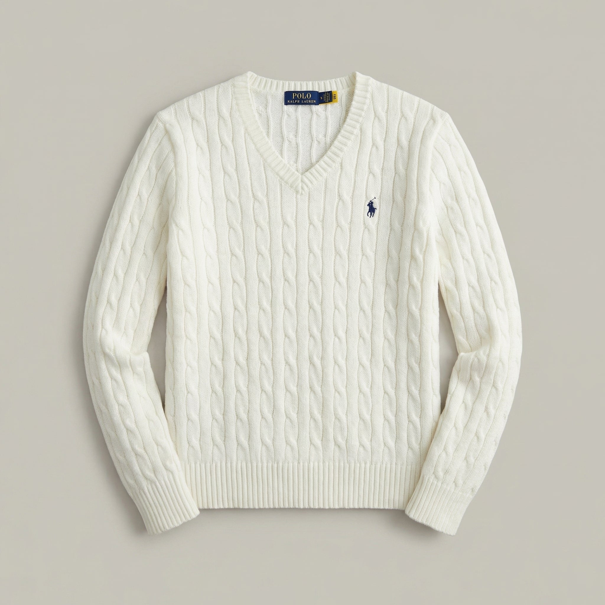 Sweater Polo Ralph Lauren Cable Knit V-Neck