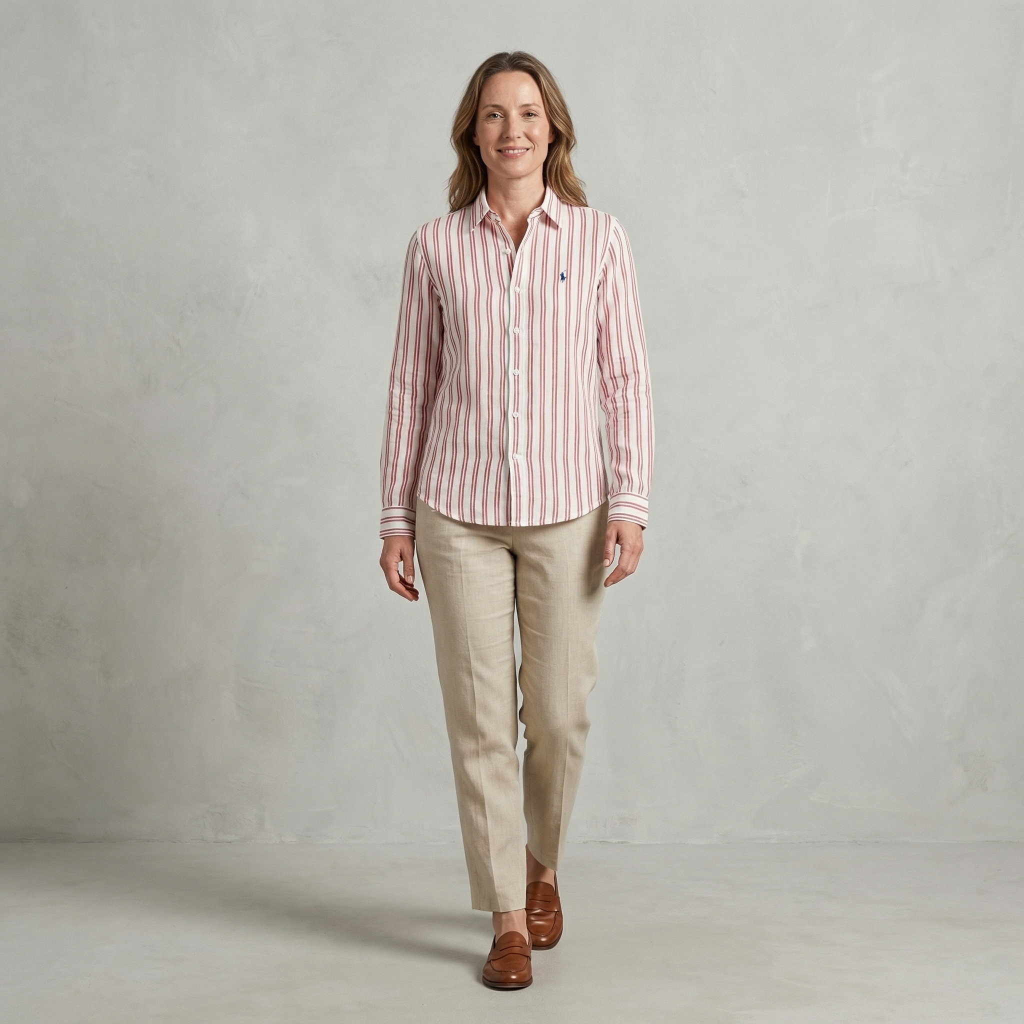 Camisa Polo Ralph Lauren Striped Classic