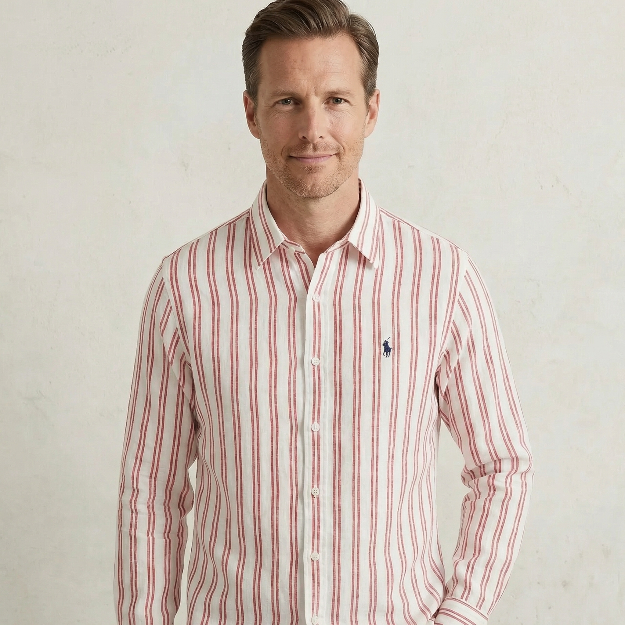 Camisa Polo Ralph Lauren Striped Classic