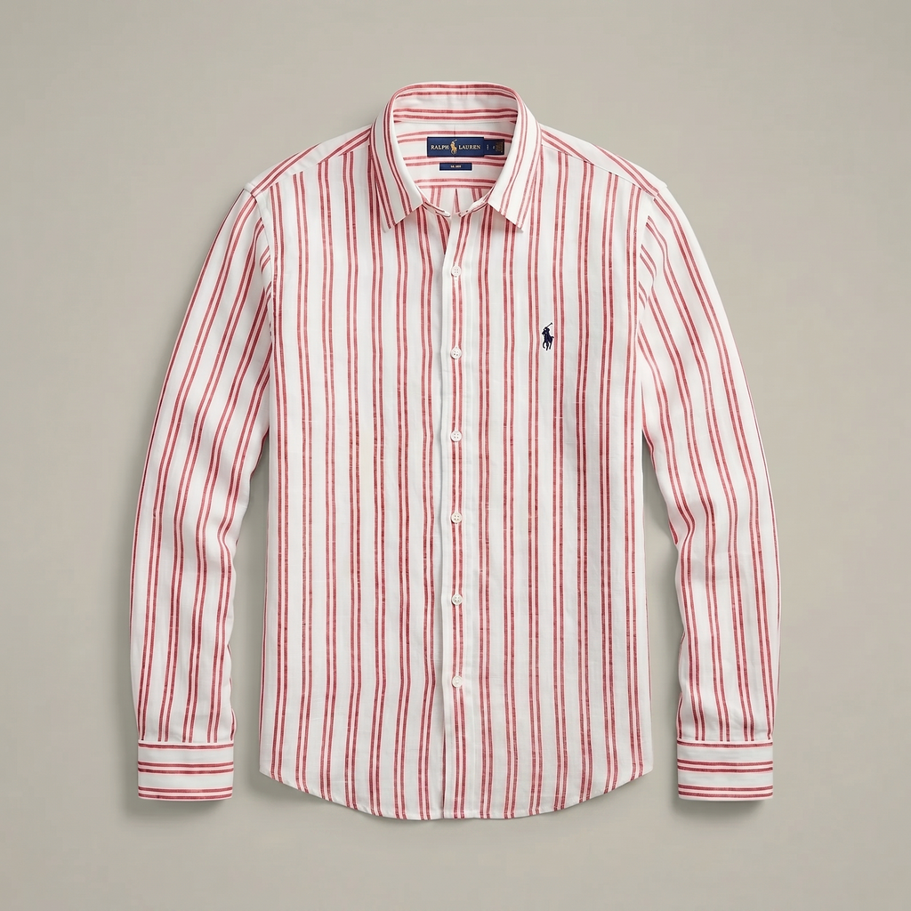 Camisa Polo Ralph Lauren Striped Classic